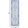 image:imageSAFAVIEH Washable Rug Arizona Collection  6 x 9 Rust amp Navy Slip Resistant amp Easy to Clean Ideal for Living Room Bedroom Home Office Dining Space ARZ105PBeigeBlue