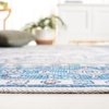 image:imageSAFAVIEH Washable Rug Arizona Collection  6 x 9 Rust amp Navy Slip Resistant amp Easy to Clean Ideal for Living Room Bedroom Home Office Dining Space ARZ105PBeigeBlue