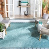 image:imageSAFAVIEH Washable Rug Outdoor Courtyard Collection  10 x 14 Grey NonShedding amp Easy Cleaning Ideal for Patio Backyard Mudroom CY852036811Aqua