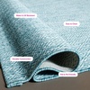 image:imageSAFAVIEH Washable Rug Outdoor Courtyard Collection  10 x 14 Grey NonShedding amp Easy Cleaning Ideal for Patio Backyard Mudroom CY852036811Aqua