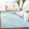 image:imageSAFAVIEH Washable Rug Outdoor Courtyard Collection  10 x 14 Grey NonShedding amp Easy Cleaning Ideal for Patio Backyard Mudroom CY852036811Aqua