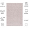 image:imageSAFAVIEH Washable Rug Outdoor Courtyard Collection  10 x 14 Grey NonShedding amp Easy Cleaning Ideal for Patio Backyard Mudroom CY852036811Beige