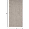 image:imageSAFAVIEH Washable Rug Outdoor Courtyard Collection  10 x 14 Grey NonShedding amp Easy Cleaning Ideal for Patio Backyard Mudroom CY852036811Beige