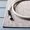 image:imageSAFAVIEH Washable Rug Outdoor Courtyard Collection  10 x 14 Grey NonShedding amp Easy Cleaning Ideal for Patio Backyard Mudroom CY852036811Beige