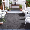 image:imageSAFAVIEH Washable Rug Outdoor Courtyard Collection  10 x 14 Grey NonShedding amp Easy Cleaning Ideal for Patio Backyard Mudroom CY852036811BlackGrey