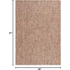 image:imageSAFAVIEH Washable Rug Outdoor Courtyard Collection  10 x 14 Grey NonShedding amp Easy Cleaning Ideal for Patio Backyard Mudroom CY852036811Dark GreyRust