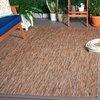 image:imageSAFAVIEH Washable Rug Outdoor Courtyard Collection  10 x 14 Grey NonShedding amp Easy Cleaning Ideal for Patio Backyard Mudroom CY852036811Dark GreyRust