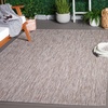 image:imageSAFAVIEH Washable Rug Outdoor Courtyard Collection  10 x 14 Grey NonShedding amp Easy Cleaning Ideal for Patio Backyard Mudroom CY852036811IvoryBeige Grey