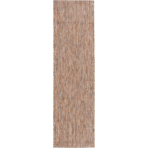 image:imageSAFAVIEH Washable Rug Outdoor Courtyard Collection  10 x 14 Grey NonShedding amp Easy Cleaning Ideal for Patio Backyard Mudroom CY852036811Dark GreyRust