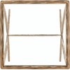 image:imageSAFAVIEH Couture Collection Debbie Black Square Metal Accent Table Fully AssembledBrass