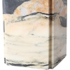 image:imageSAFAVIEH Couture Lighting  Mackenzie 25Inch Square Marble Table Lamp  Light Brown amp Black  Modern Slim Pillar Design  Ideal for Living Room Bedroom  LED Bulb Included CTL1080CLight BrownBlack