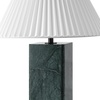 image:imageSAFAVIEH Couture Lighting  Mackenzie 25Inch Square Marble Table Lamp  Light Brown amp Black  Modern Slim Pillar Design  Ideal for Living Room Bedroom  LED Bulb Included CTL1080CDark GreenWhite