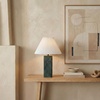 image:imageSAFAVIEH Couture Lighting  Mackenzie 25Inch Square Marble Table Lamp  Light Brown amp Black  Modern Slim Pillar Design  Ideal for Living Room Bedroom  LED Bulb Included CTL1080CDark GreenWhite