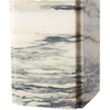 image:imageSAFAVIEH Couture Lighting  Mackenzie 25Inch Square Marble Table Lamp  Light Brown amp Black  Modern Slim Pillar Design  Ideal for Living Room Bedroom  LED Bulb Included CTL1080CCreamWhite