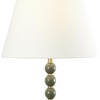 image:imageSAFAVIEH Lighting Collection Callie Green amp Gold Resin 66inch Stacked Ball Standing Floor LampGreenGold