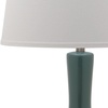 image:imageSafavieh Lighting Collection Blanche Gourd Teal and White Table Lamp Set of 2Teal  Set of 2