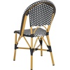 image:imageSafavieh Home Collection Hooper IndoorOutdoor Stacking Side Chairs  Yellow amp White  Set of 2Black  White