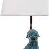 image:imageSAFAVIEH Lighting  Foo Dog 285Inch Ceramic Table Lamp Set of 2  Red  Sculpted Figure Design  Ideal for Living Room Bedroom Entryway Home Office  LED Bulbs Included LIT4137DSET2Blue  Set of 2