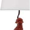 image:imageSAFAVIEH Lighting  Foo Dog 285Inch Ceramic Table Lamp Set of 2  Red  Sculpted Figure Design  Ideal for Living Room Bedroom Entryway Home Office  LED Bulbs Included LIT4137DSET2Red  Set of 2