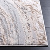 image:imageSAFAVIEH Washable Rug Outdoor Atrium Sisal Collection  5 x 76 Beige amp Grey NonShedding amp Easy to Clean Ideal for Patio Backyard Mudroom AUA201BBeigeGrey