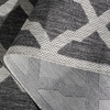 image:imageSAFAVIEH Washable Rug Outdoor Beach House Collection  53 x 76 Charcoal amp Grey NonShedding amp Easy to Clean Ideal for Patio Backyard Mudroom BHS268HCharcoalGrey