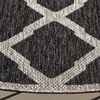 image:imageSAFAVIEH Washable Rug Outdoor Beach House Collection  53 x 76 Charcoal amp Grey NonShedding amp Easy to Clean Ideal for Patio Backyard Mudroom BHS268HCharcoalGrey