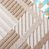 image:imageSAFAVIEH Washable Rug Outdoor Global Collection  8 x 10 Beige amp Light Beige NonShedding amp Easy to Clean Ideal for Patio Backyard Mudroom GLB220BBeigeLight Beige