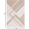image:imageSAFAVIEH Washable Rug Outdoor Global Collection  8 x 10 Beige amp Light Beige NonShedding amp Easy to Clean Ideal for Patio Backyard Mudroom GLB220BBeigeLight Beige