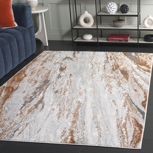image:imageSAFAVIEH Washable Rug Outdoor Atrium Sisal Collection  5 x 76 Ivory amp Dark Grey NonShedding amp Easy to Clean Ideal for Patio Backyard Mudroom AUA202HBeigeGrey