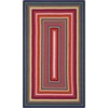image:imageSAFAVIEH Braided IndoorOutdoor Washable Area Rug 5x8 Multi BRD316AMulti Color
